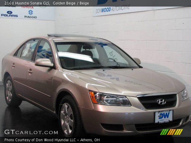 2008 Hyundai Sonata GLS in Golden Beige
