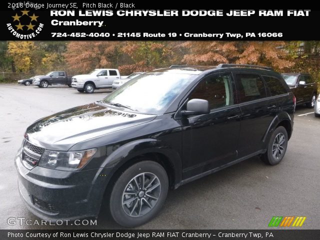 2018 Dodge Journey SE in Pitch Black