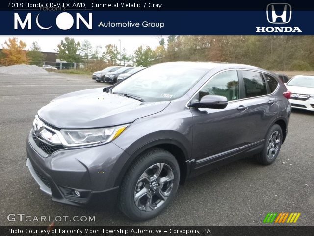 2018 Honda CR-V EX AWD in Gunmetal Metallic