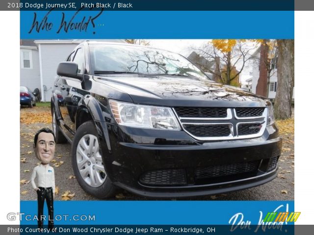 2018 Dodge Journey SE in Pitch Black