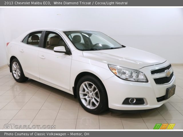 2013 Chevrolet Malibu ECO in White Diamond Tricoat