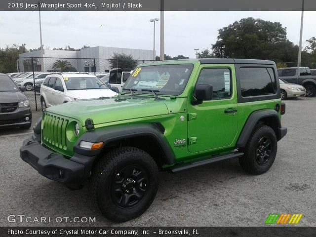 2018 Jeep Wrangler Sport 4x4 in Mojito!