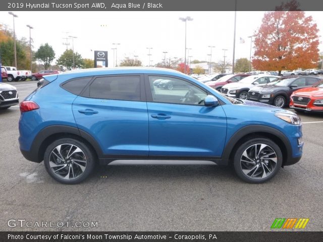 2019 Hyundai Tucson Sport AWD in Aqua Blue