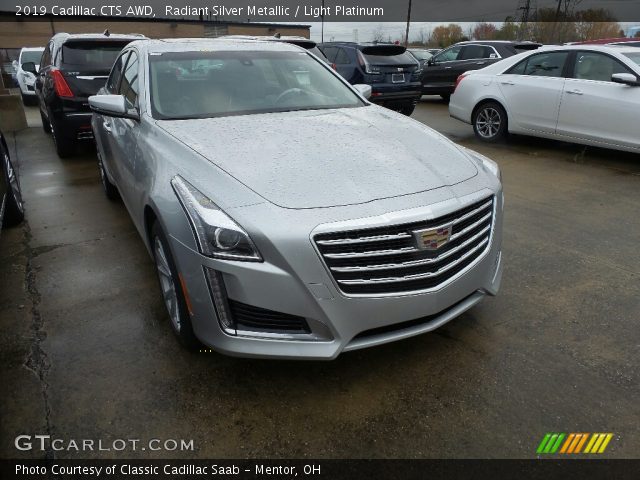2019 Cadillac CTS AWD in Radiant Silver Metallic
