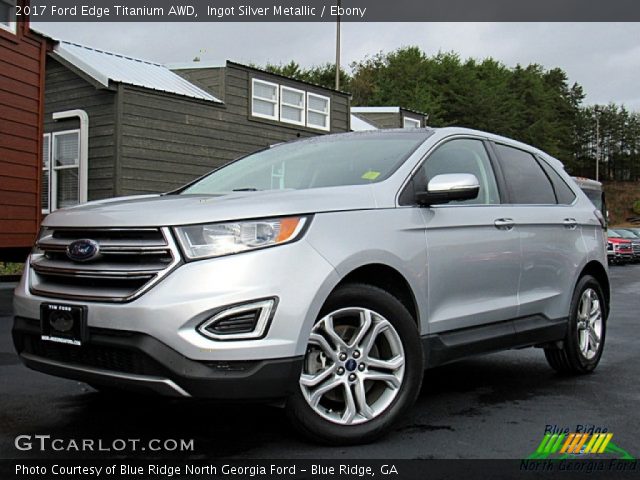 2017 Ford Edge Titanium AWD in Ingot Silver Metallic