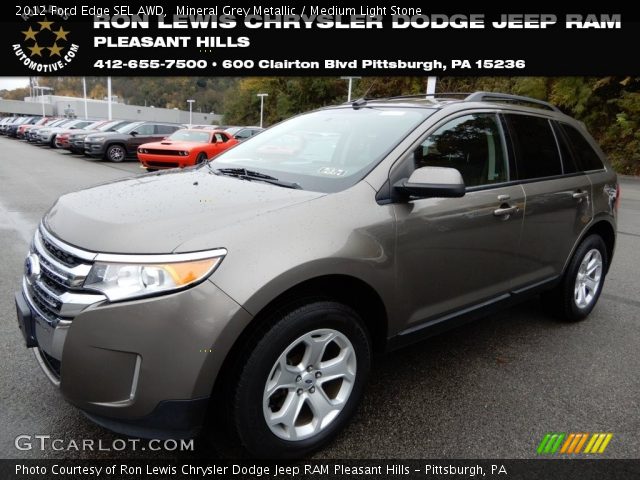 2012 Ford Edge SEL AWD in Mineral Grey Metallic