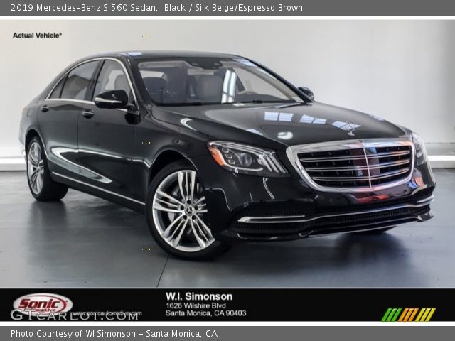 2019 Mercedes-Benz S 560 Sedan in Black