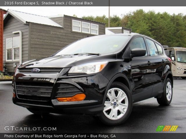 2016 Ford Escape S in Shadow Black