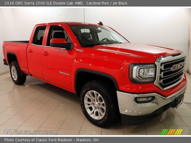 2016 GMC Sierra 1500 SLE Double Cab 4WD in Cardinal Red