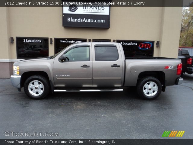 2012 Chevrolet Silverado 1500 LT Crew Cab 4x4 in Mocha Steel Metallic