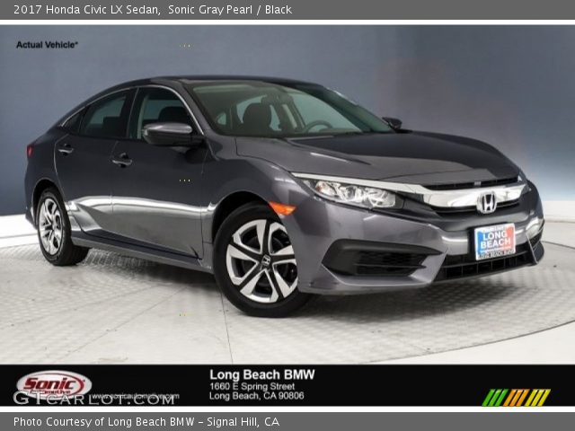 2017 Honda Civic LX Sedan in Sonic Gray Pearl