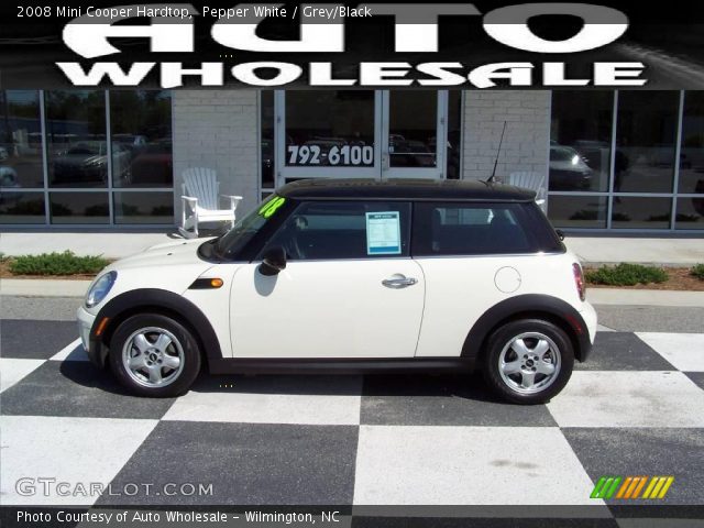 2008 Mini Cooper Hardtop in Pepper White