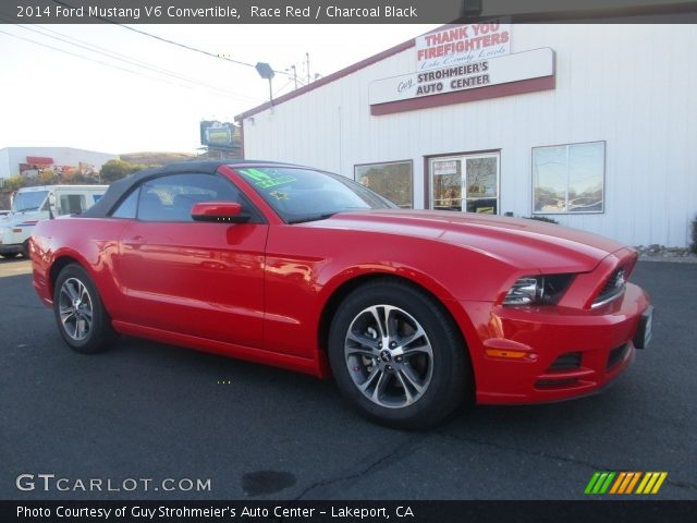 2014 Ford Mustang V6 Convertible in Race Red