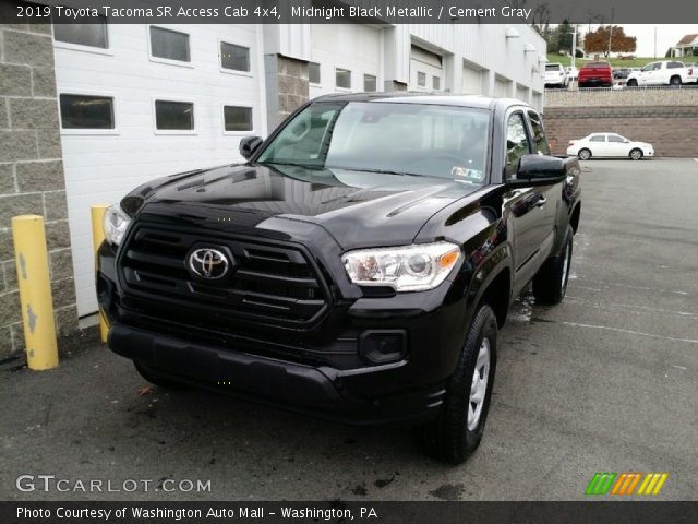 2019 Toyota Tacoma SR Access Cab 4x4 in Midnight Black Metallic