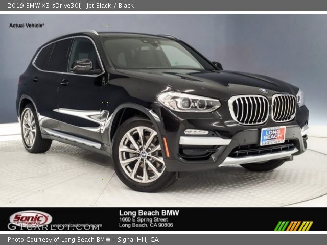 2019 BMW X3 sDrive30i in Jet Black