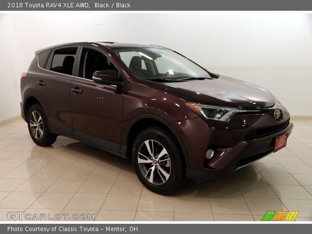 2018 Toyota RAV4 XLE AWD in Black