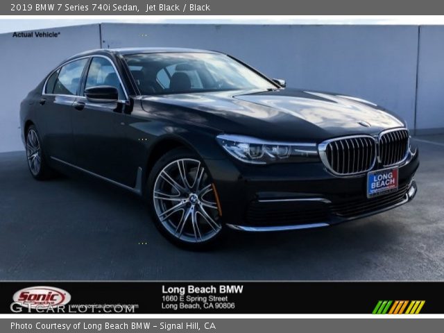 2019 BMW 7 Series 740i Sedan in Jet Black