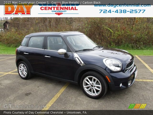 2015 Mini Countryman Cooper S in Cosmic Blue Metallic