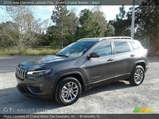 2019 Jeep Cherokee Latitude Plus in Granite Crystal Metallic