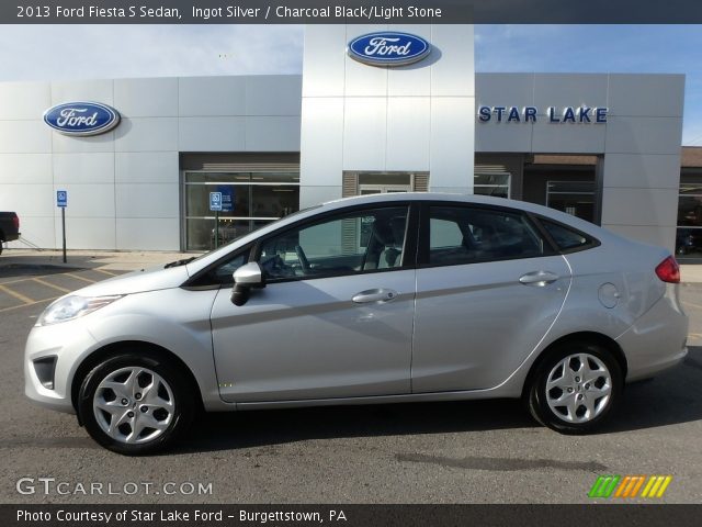 2013 Ford Fiesta S Sedan in Ingot Silver