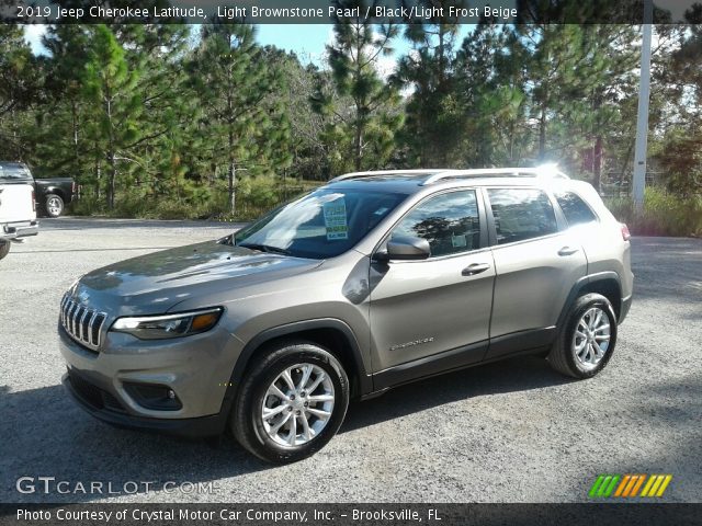 2019 Jeep Cherokee Latitude in Light Brownstone Pearl