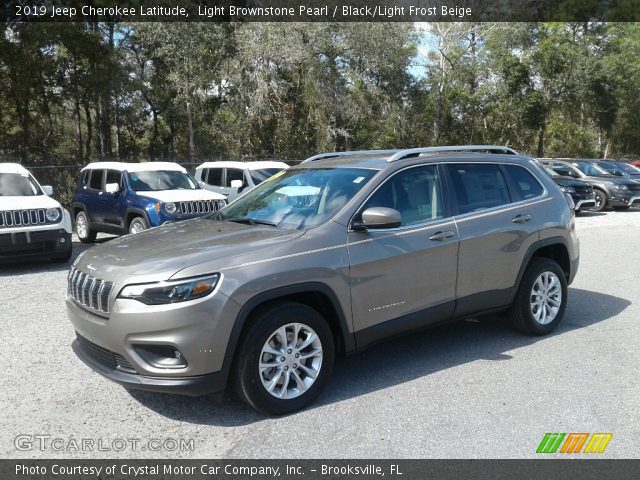 2019 Jeep Cherokee Latitude in Light Brownstone Pearl