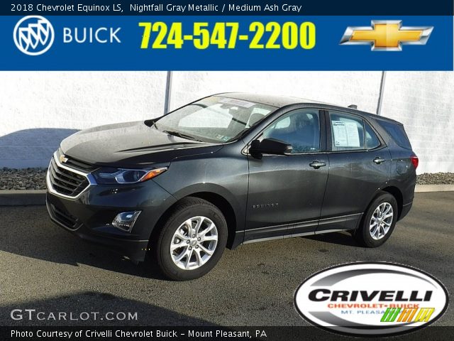2018 Chevrolet Equinox LS in Nightfall Gray Metallic