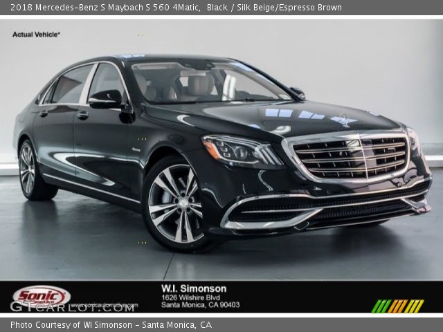 2018 Mercedes-Benz S Maybach S 560 4Matic in Black