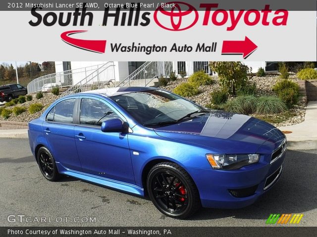 2012 Mitsubishi Lancer SE AWD in Octane Blue Pearl