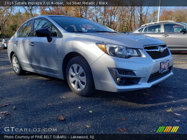 2016 Subaru Impreza 2.0i 4-door in Ice Silver Metallic