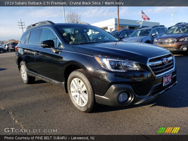 2019 Subaru Outback 2.5i Premium in Crystal Black Silica