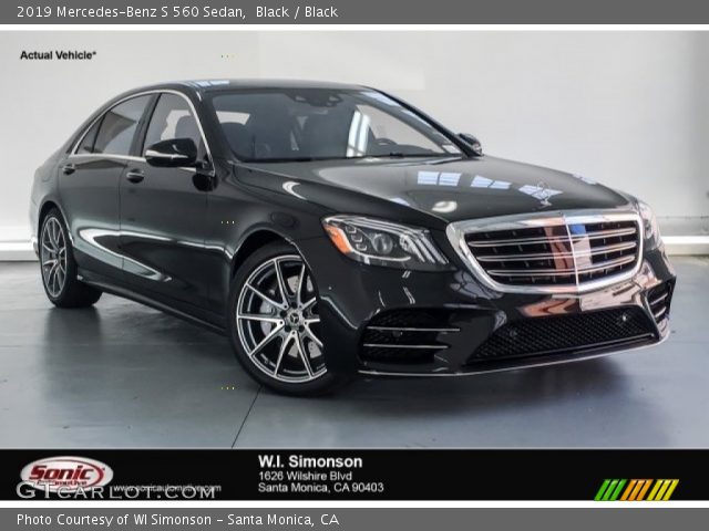 2019 Mercedes-Benz S 560 Sedan in Black