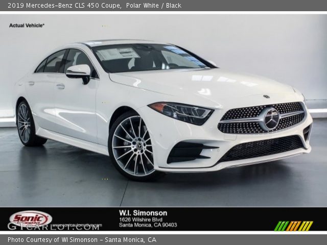 2019 Mercedes-Benz CLS 450 Coupe in Polar White