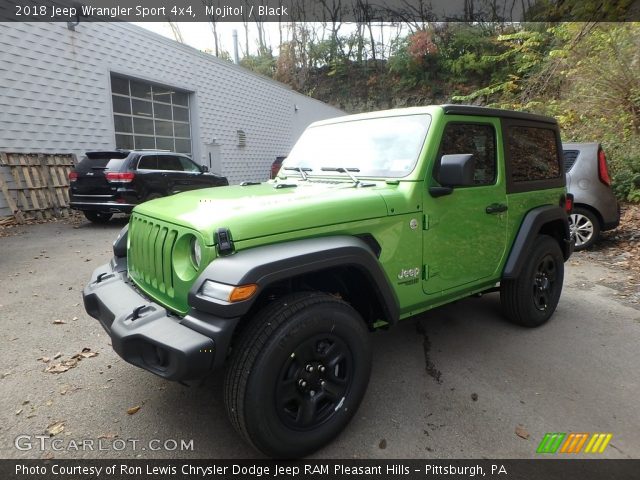 2018 Jeep Wrangler Sport 4x4 in Mojito!