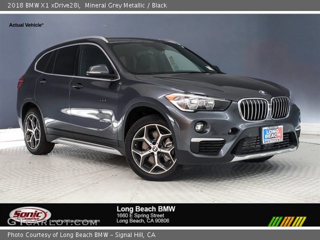 2018 BMW X1 xDrive28i in Mineral Grey Metallic