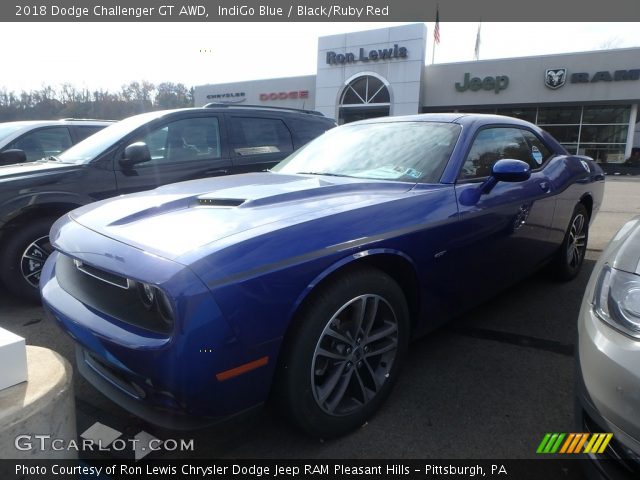2018 Dodge Challenger GT AWD in IndiGo Blue