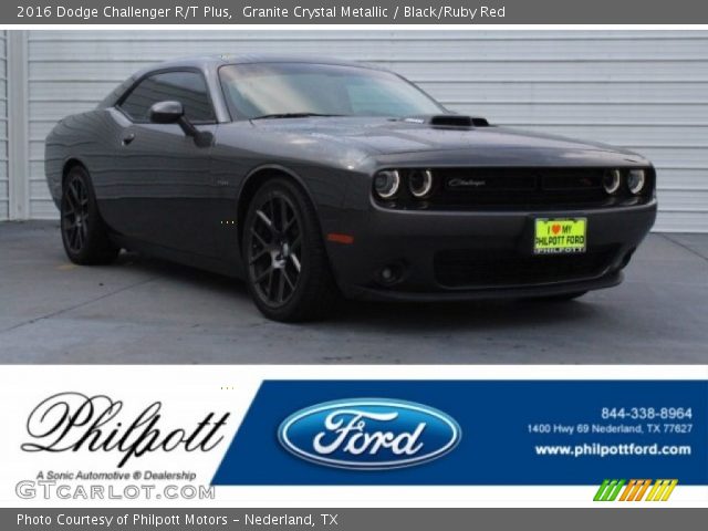2016 Dodge Challenger R/T Plus in Granite Crystal Metallic