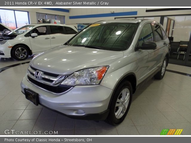 2011 Honda CR-V EX 4WD in Alabaster Silver Metallic