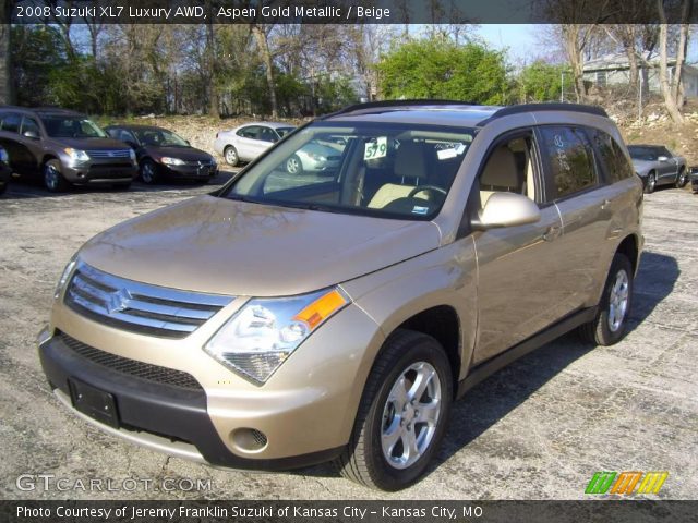 2008 Suzuki XL7 Luxury AWD in Aspen Gold Metallic