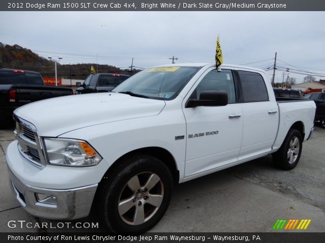 2012 Dodge Ram 1500 SLT Crew Cab 4x4 in Bright White