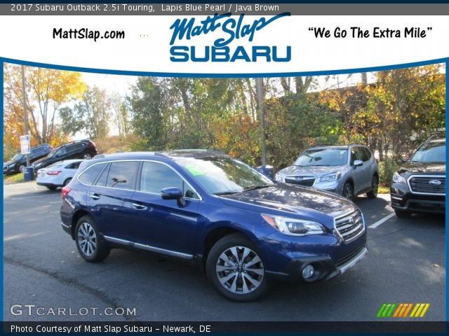 2017 Subaru Outback 2.5i Touring in Lapis Blue Pearl