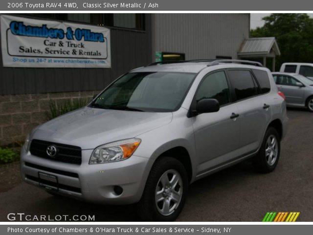 2006 Toyota RAV4 4WD in Classic Silver Metallic
