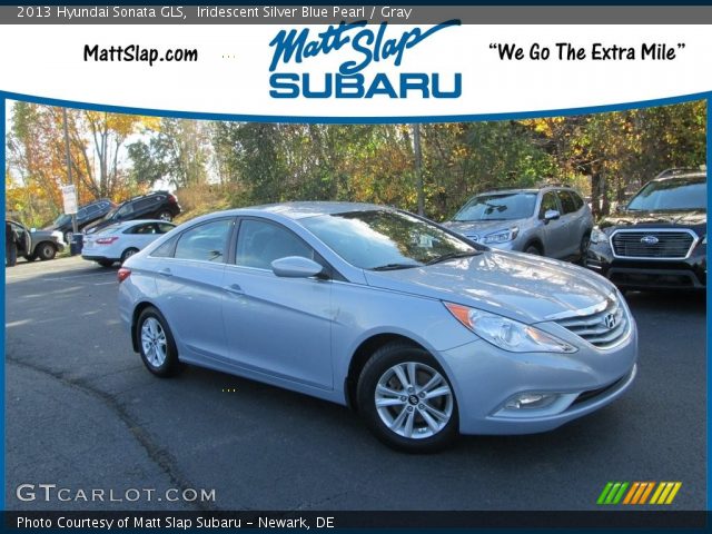 2013 Hyundai Sonata GLS in Iridescent Silver Blue Pearl