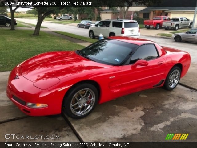 2004 Chevrolet Corvette Z06 in Torch Red