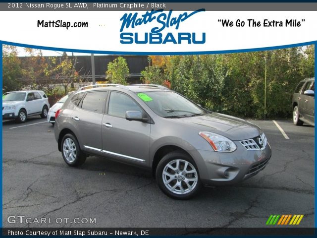 2012 Nissan Rogue SL AWD in Platinum Graphite