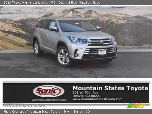 2019 Toyota Highlander Limited AWD in Celestial Silver Metallic