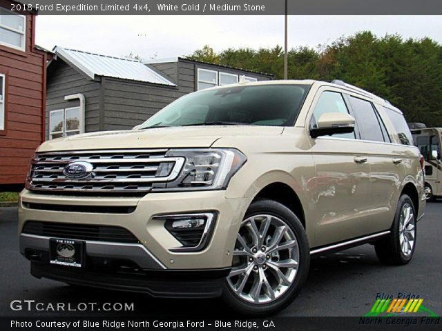 2018 Ford Expedition Limited 4x4 in White Gold