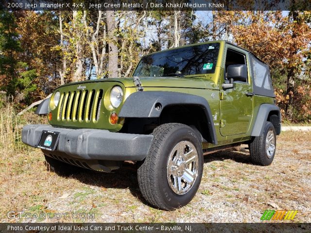 2008 Jeep Wrangler X 4x4 in Jeep Green Metallic
