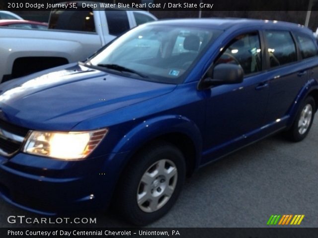 2010 Dodge Journey SE in Deep Water Blue Pearl Coat