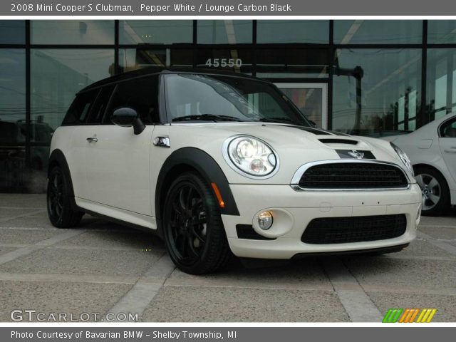 2008 Mini Cooper S Clubman in Pepper White